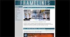 Desktop Screenshot of framelines.tv